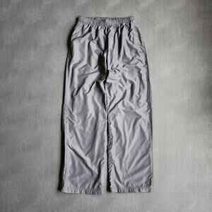 Vintage Reebok Grey Nylon Track Sweatpants Large